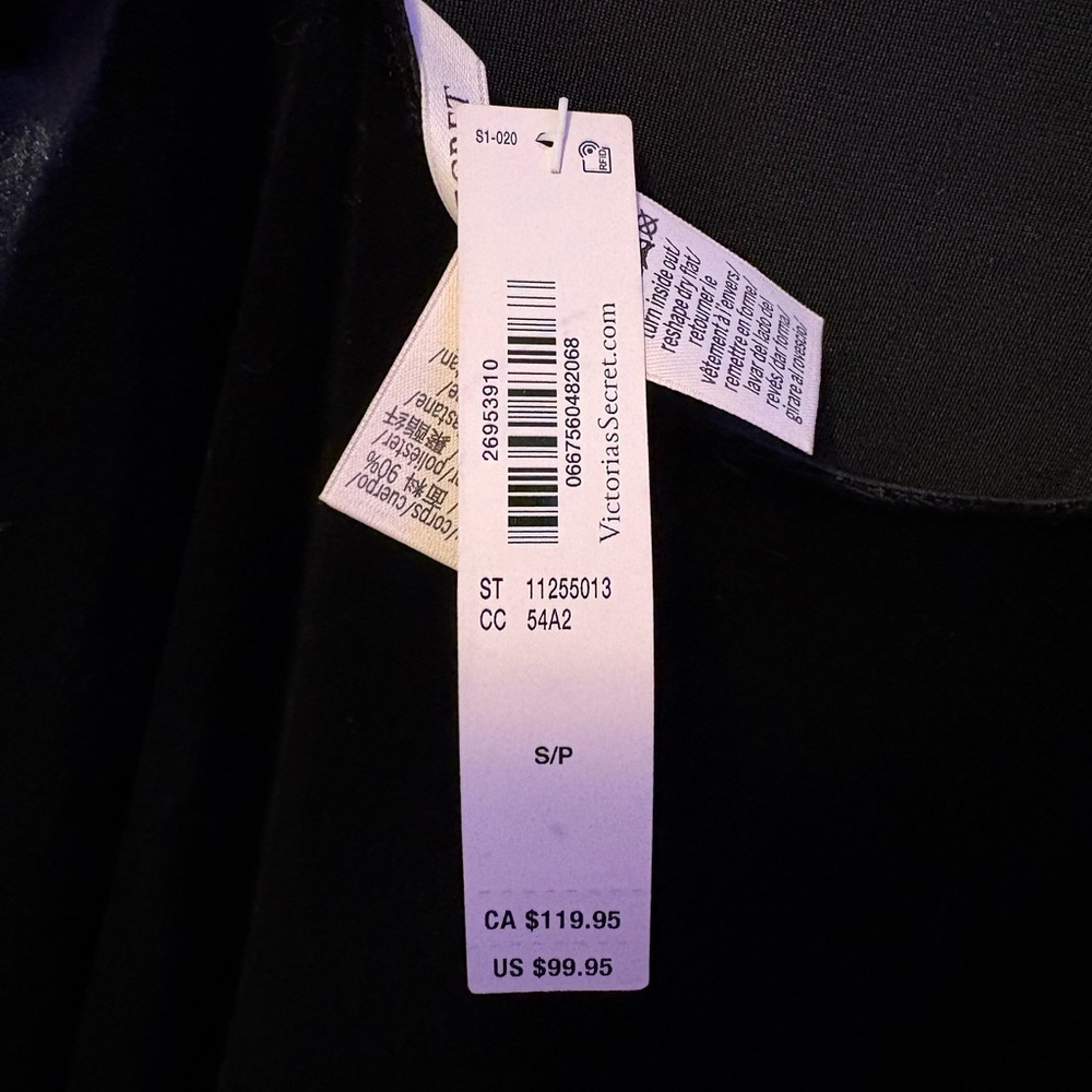 Victoria's Secret Black Starry Chemise - Picture 11 of 11
